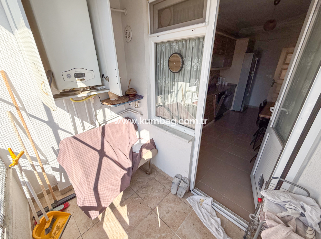 2 1 Apartment For Sale With Double Balconies In Central Location In Ciftlikonu