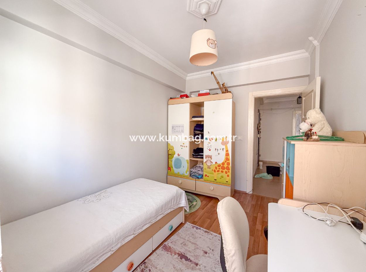 2 1 Apartment For Sale With Double Balconies In Central Location In Ciftlikonu