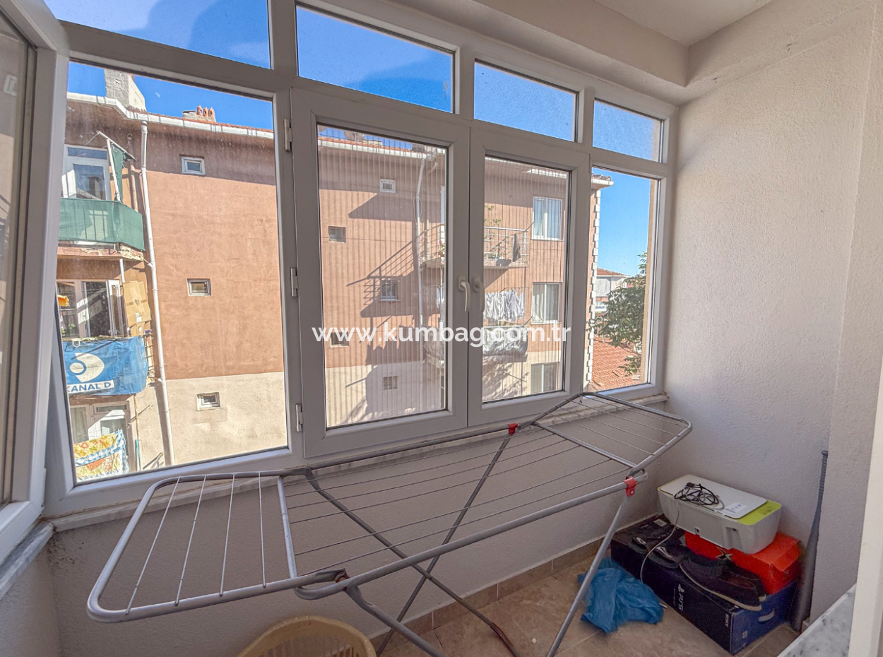 2 1 Apartment For Sale With Double Balconies In Central Location In Ciftlikonu