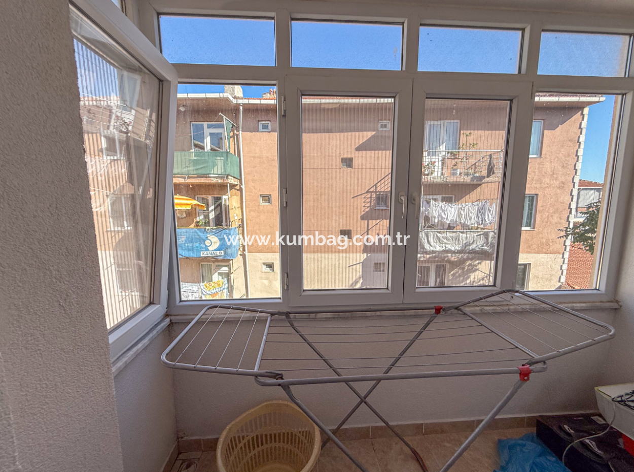 2 1 Apartment For Sale With Double Balconies In Central Location In Ciftlikonu