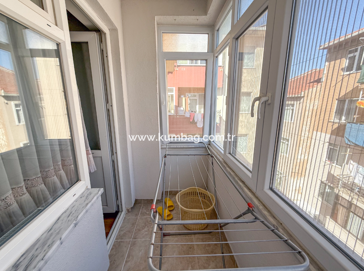 2 1 Apartment For Sale With Double Balconies In Central Location In Ciftlikonu