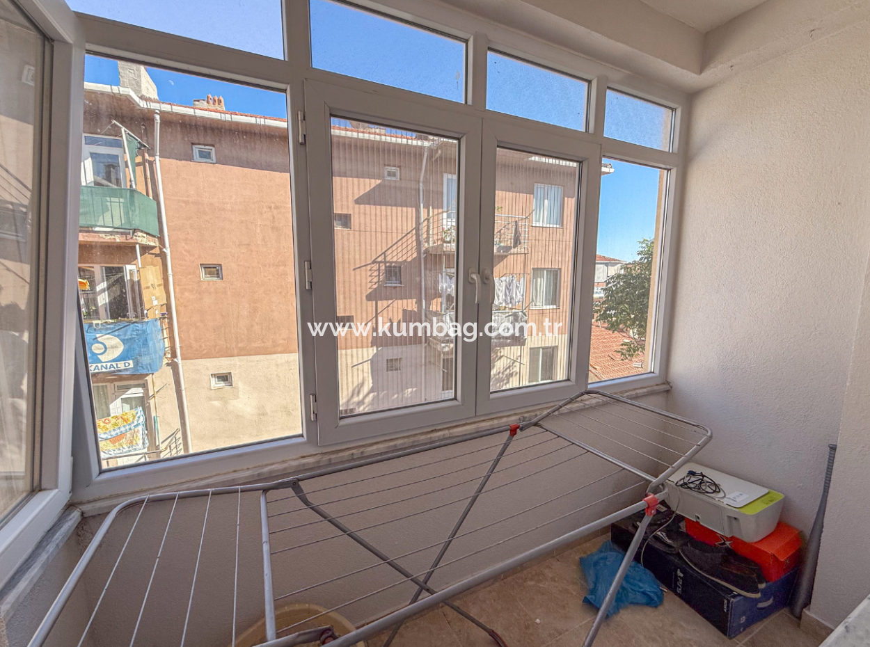 2 1 Apartment For Sale With Double Balconies In Central Location In Ciftlikonu