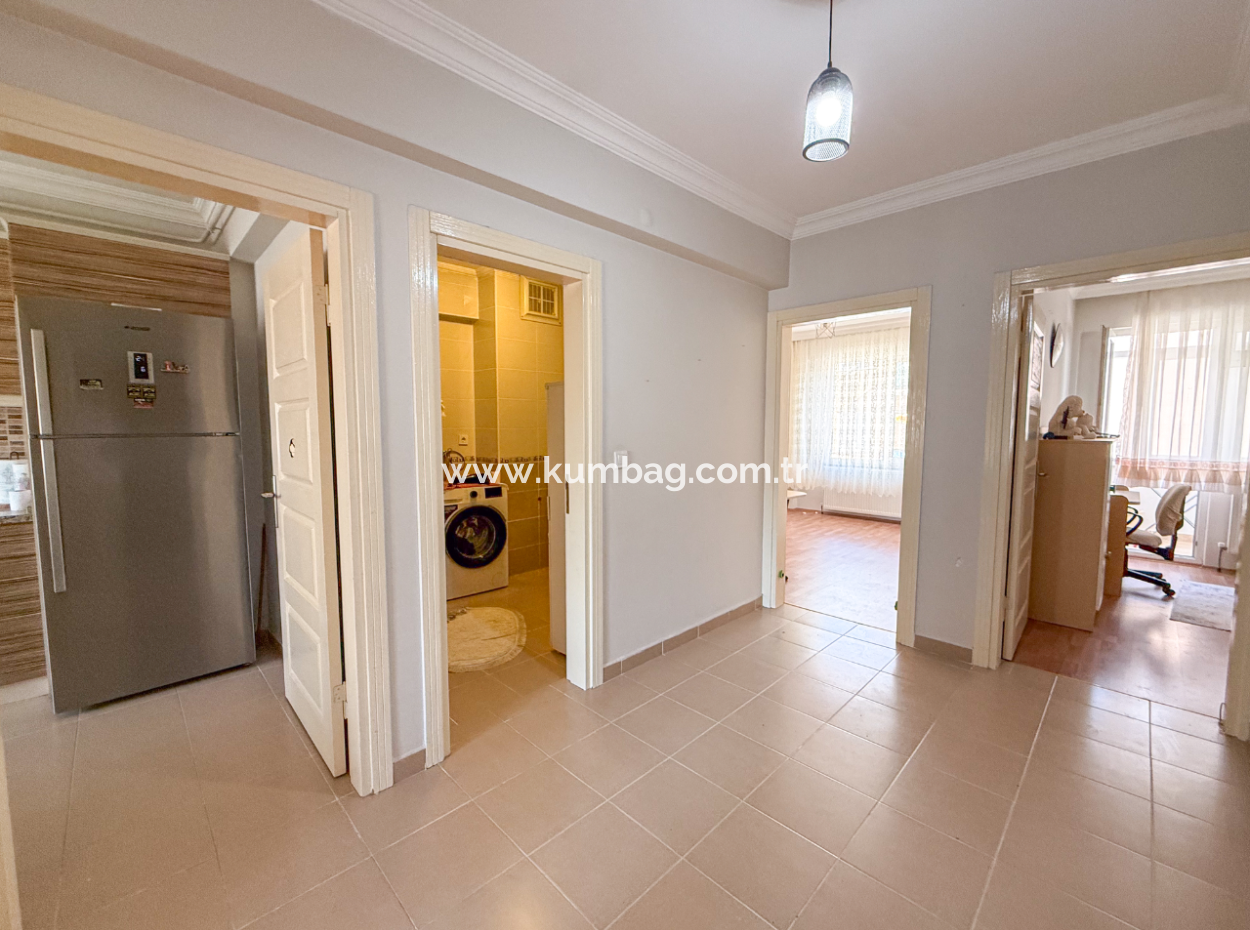 2 1 Apartment For Sale With Double Balconies In Central Location In Ciftlikonu