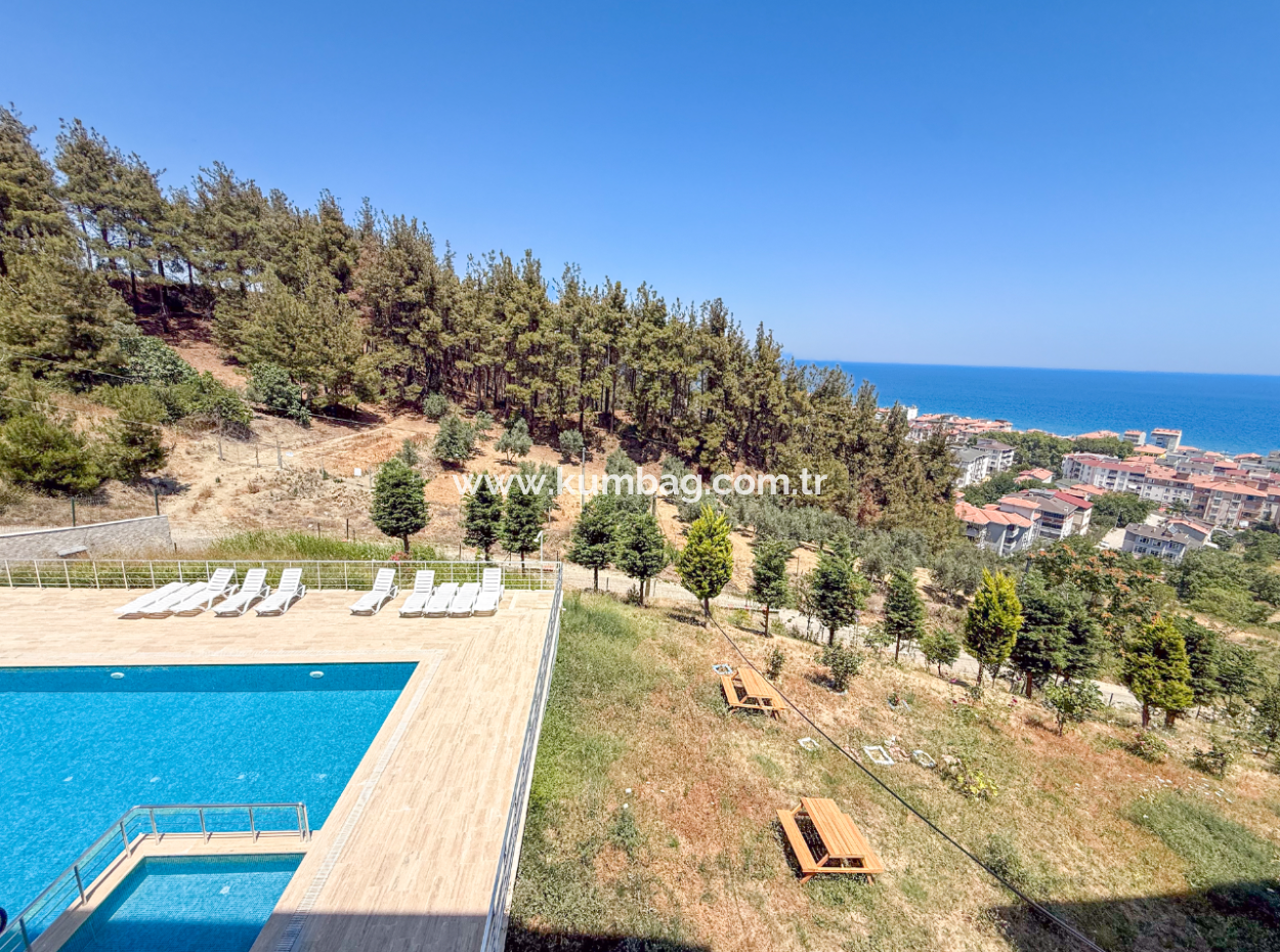 Furnished 2 1 Apartment For Sale With Sea View Pool In Kumbag