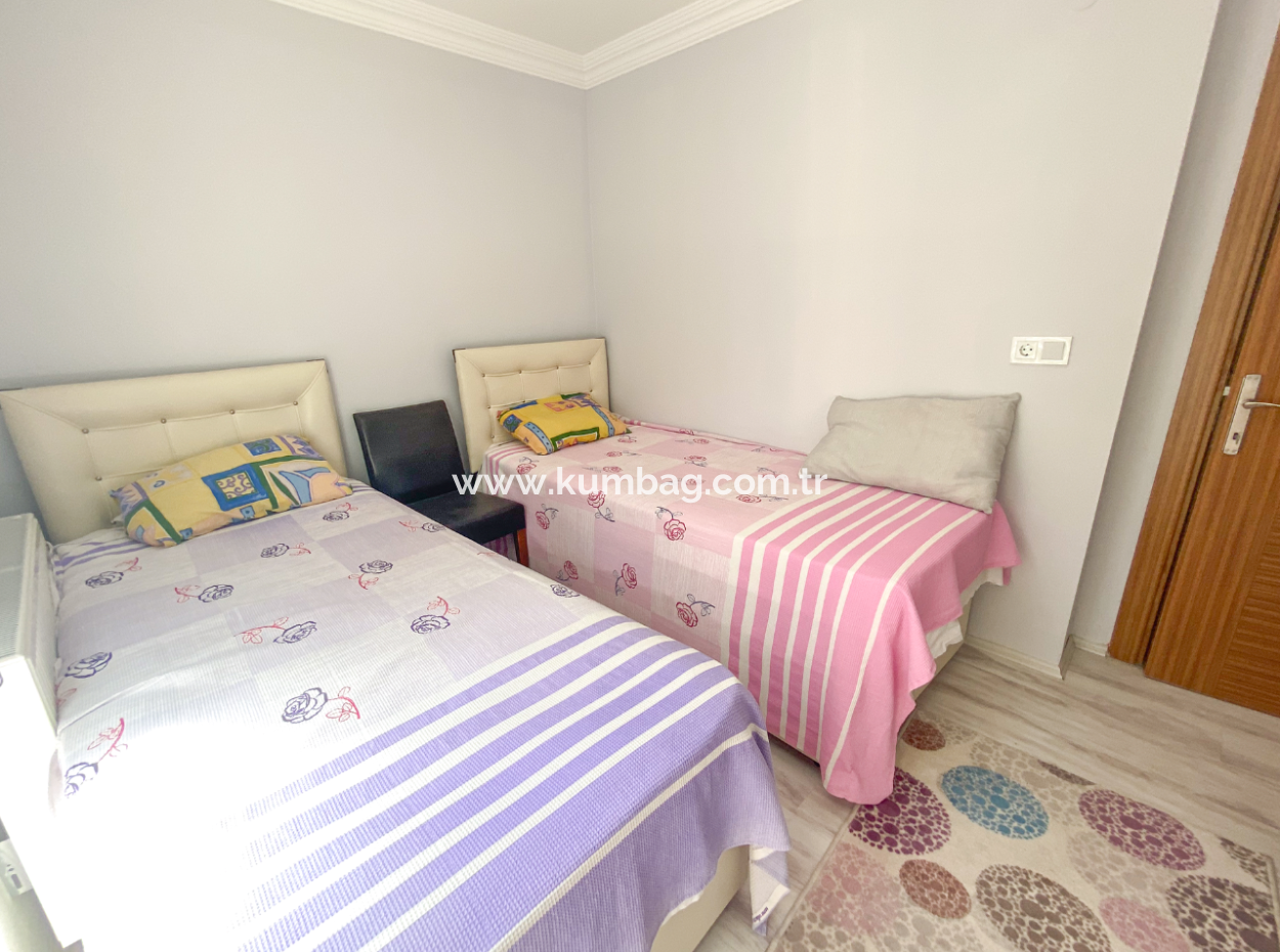 Furnished 2 1 Apartment For Sale With Sea View Pool In Kumbag