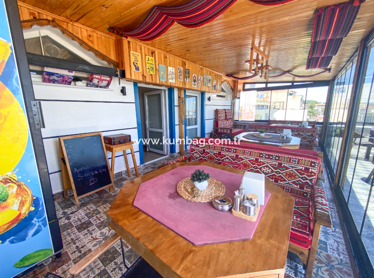 Apart Hotel For Sale On The Street Close To Kumbağ Coastal Promenade