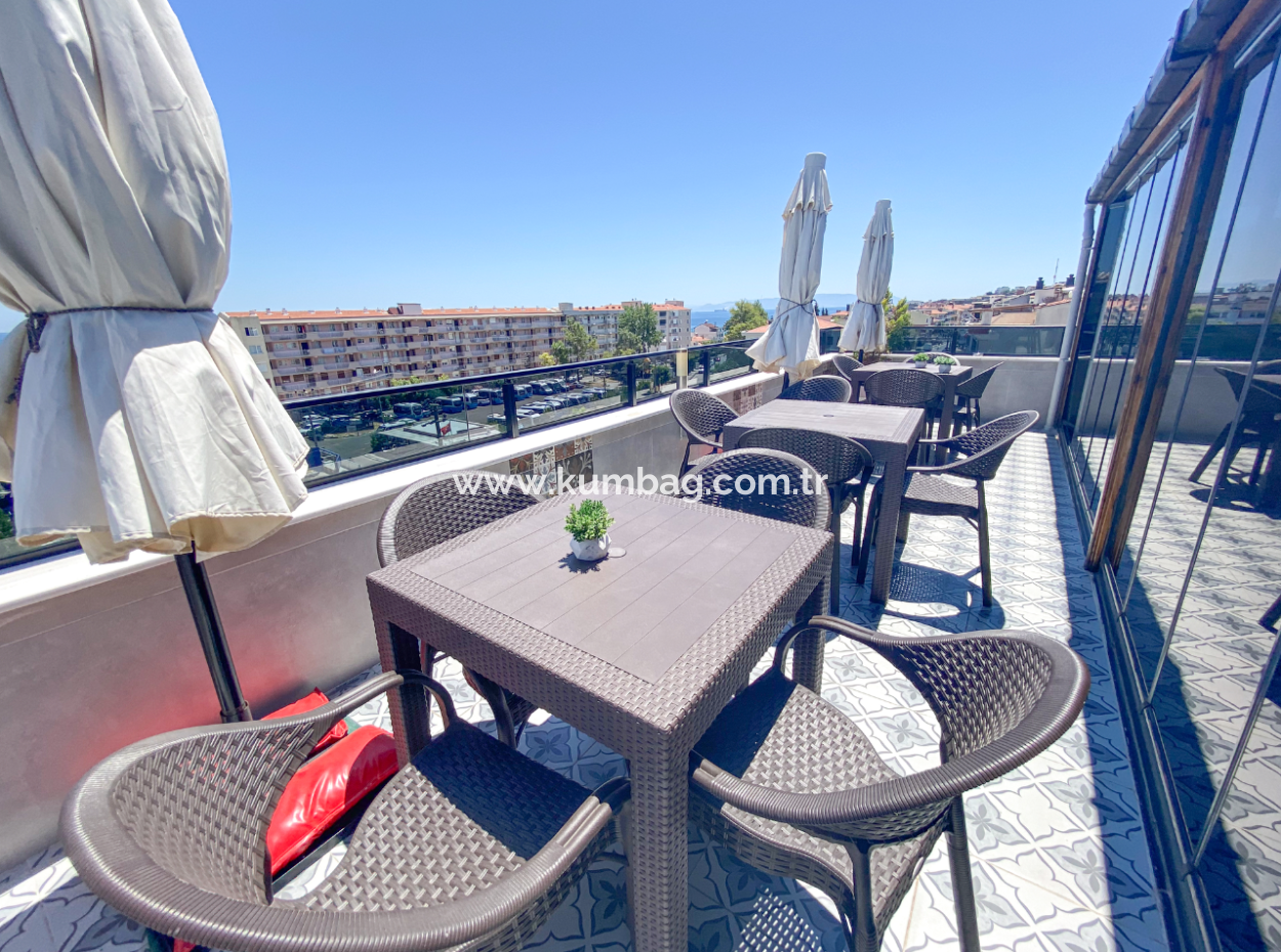 Apart Hotel For Sale On The Street Close To Kumbağ Coastal Promenade