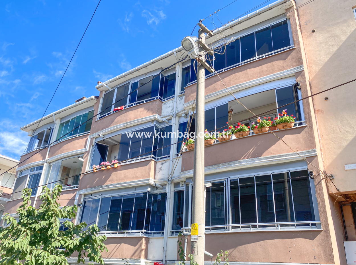 2 1 Apartment For Sale With Large Balcony Close To The Street In Kumbagh