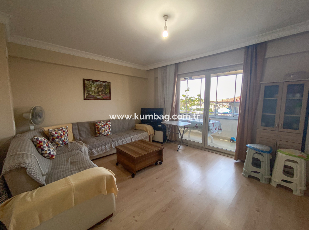 2 1 Apartment For Sale With Large Balcony Close To The Street In Kumbagh