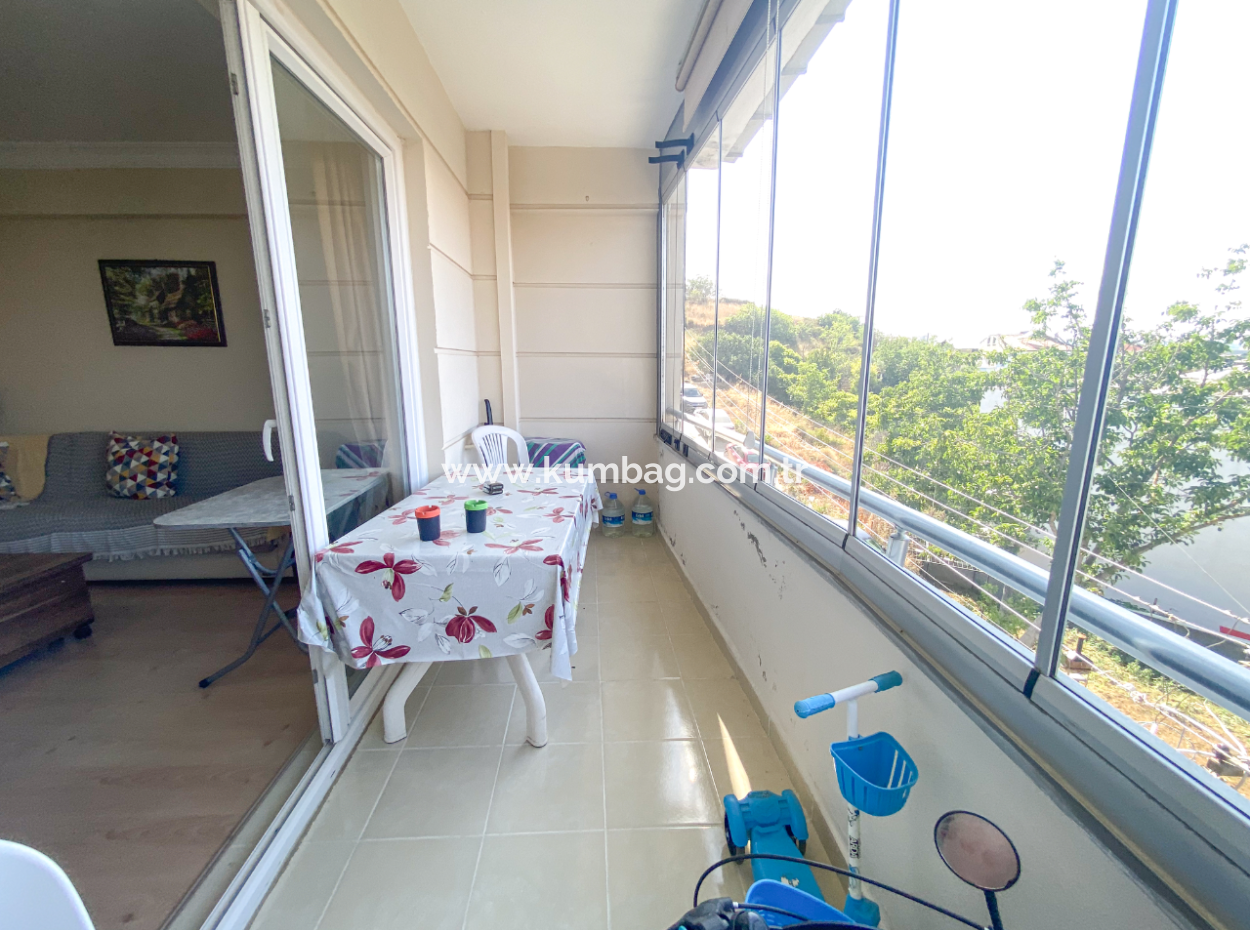 2 1 Apartment For Sale With Large Balcony Close To The Street In Kumbagh