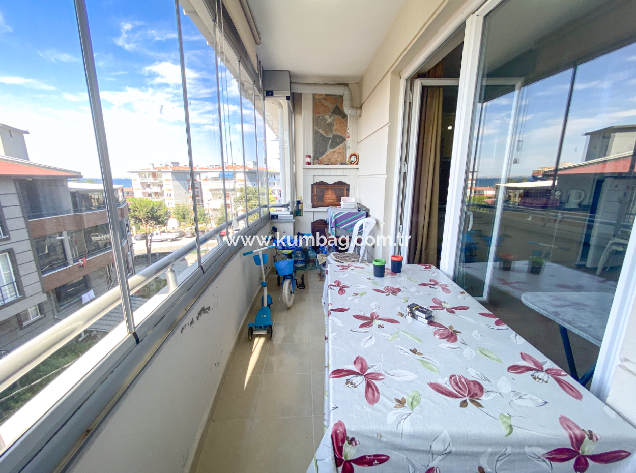 2 1 Apartment For Sale With Large Balcony Close To The Street In Kumbagh