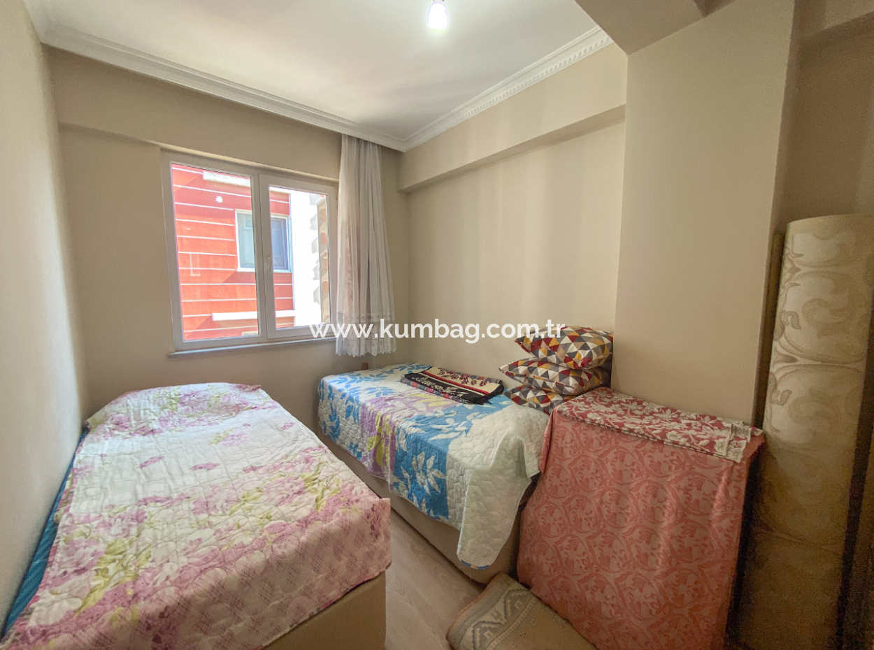 2 1 Apartment For Sale With Large Balcony Close To The Street In Kumbagh