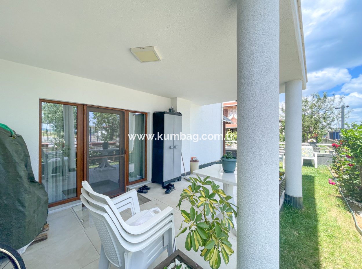 3 1 Garden Villa For Sale Suitable For Luxury Loan At Kumbağ Sea