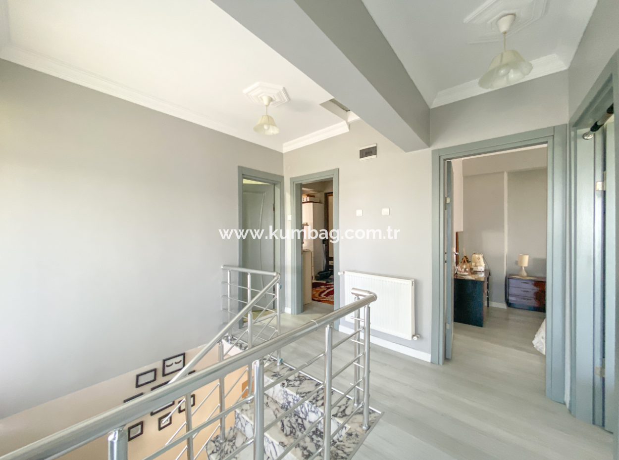 3 1 Garden Villa For Sale Suitable For Luxury Loan At Kumbağ Sea