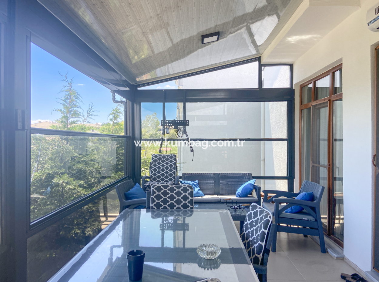 3 1 Garden Villa For Sale Suitable For Luxury Loan At Kumbağ Sea