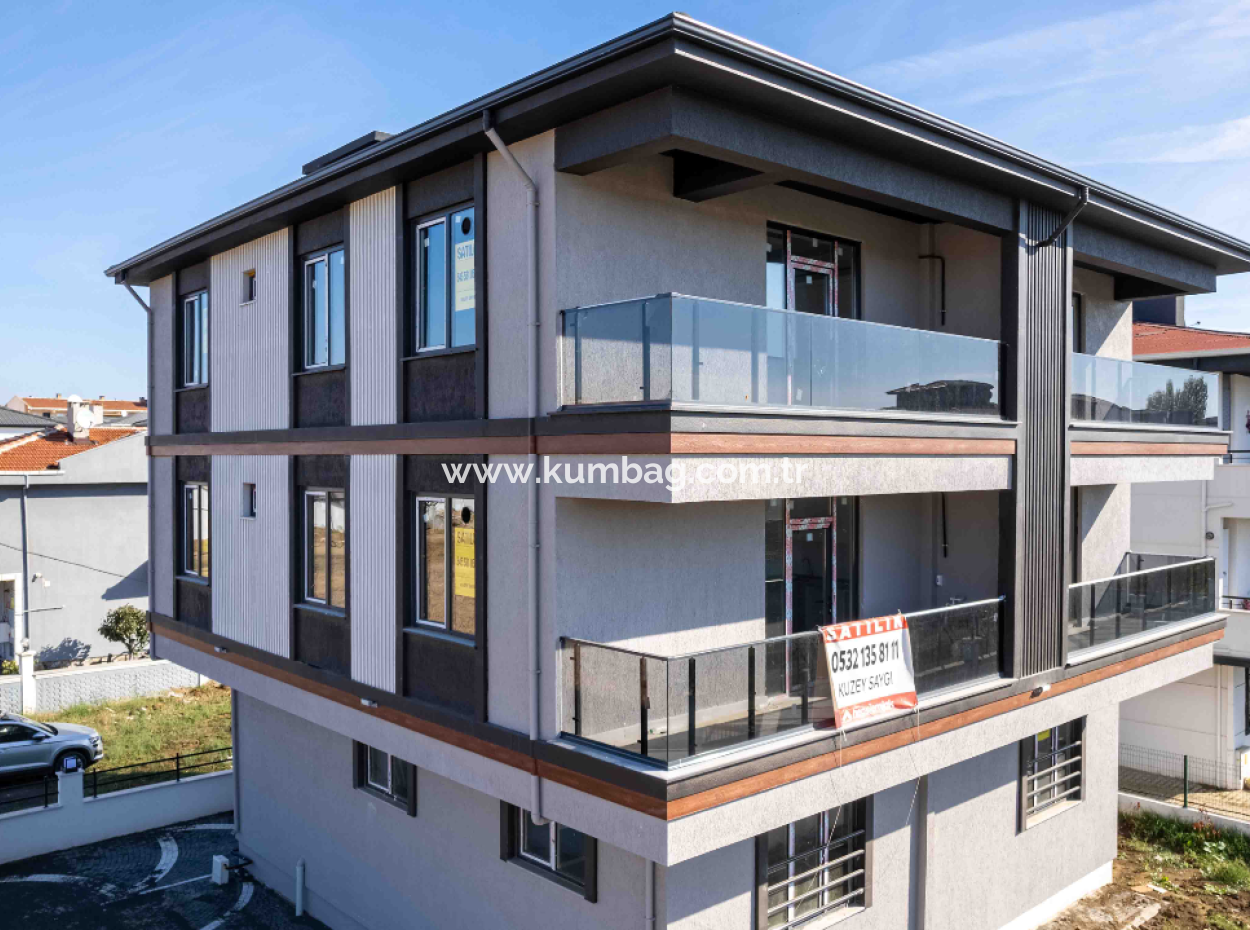 New Luxury 2 1 Flat With Settlement For Sale Opposite The Park In Kumbağ