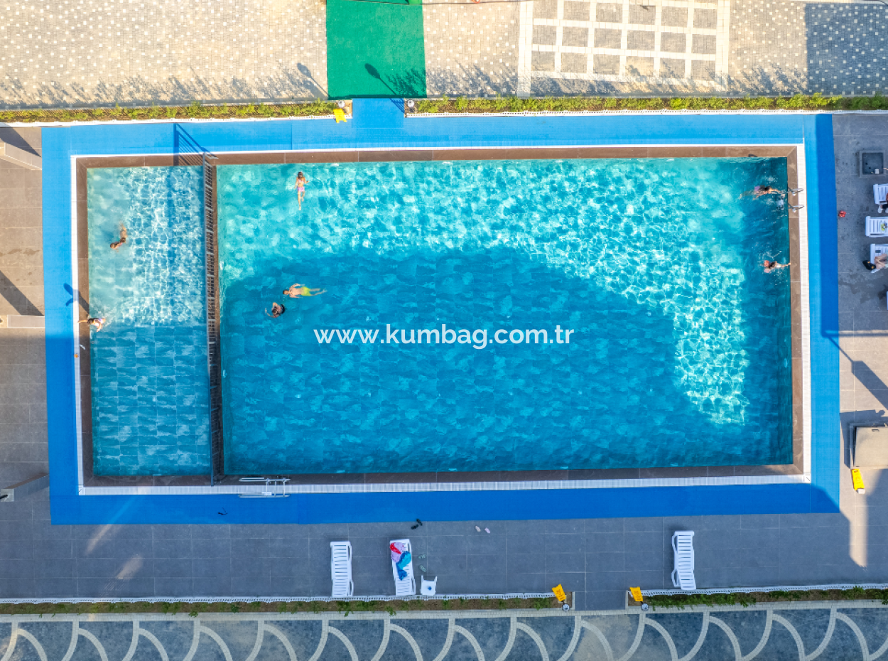 Luxury 2 1 Apartments For Rent Near The Sea In Kumbağ Complex With Pool