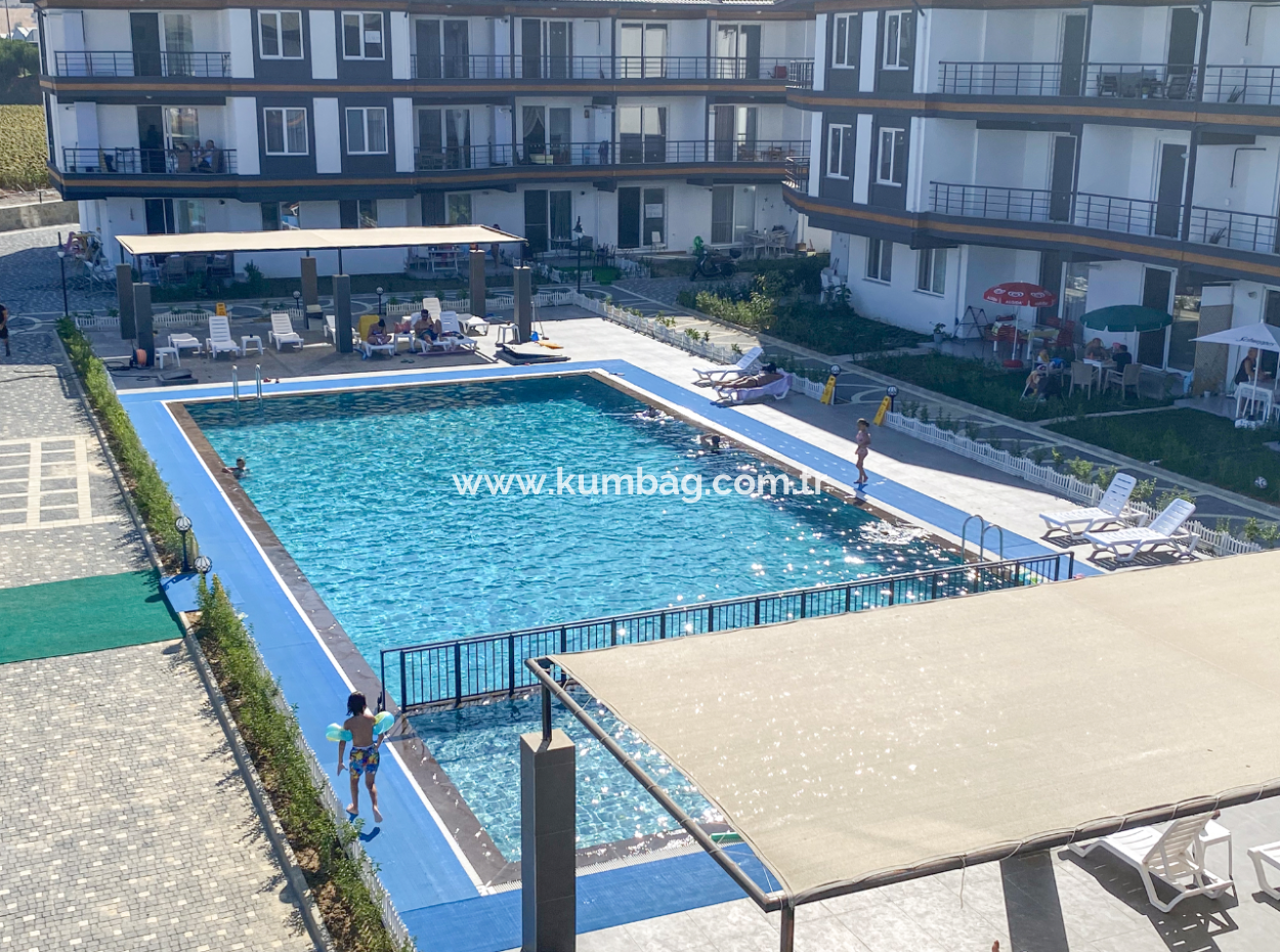Luxury 2 1 Apartments For Rent Near The Sea In Kumbağ Complex With Pool