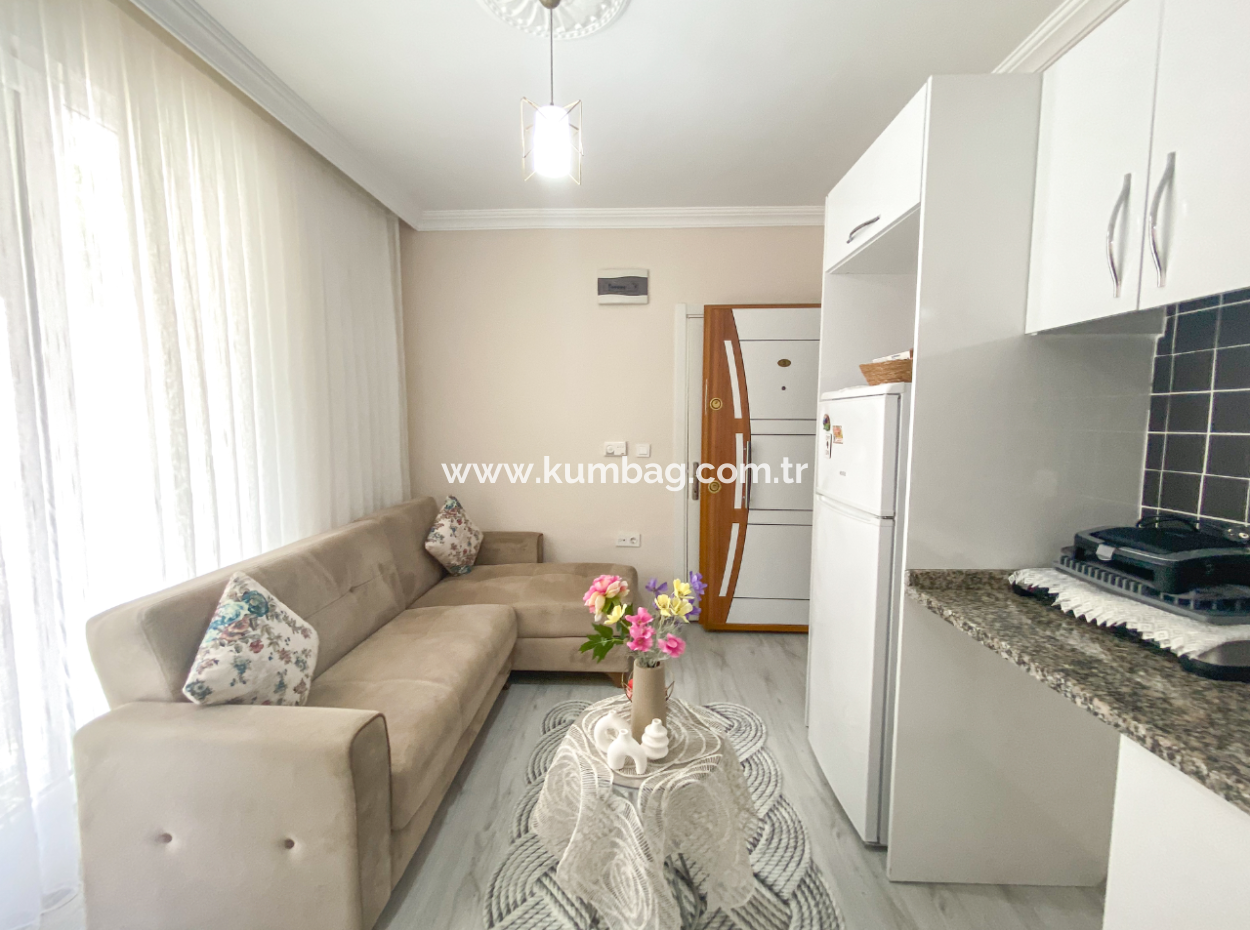 1 1 Apartment For Sale With Residential Furniture In Central Location In Kumbagh