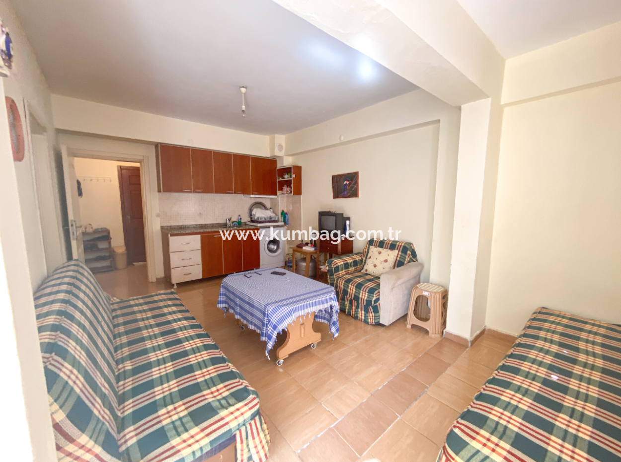 Spacious 2 1 Furnished Apartment For Sale With Garden In Central Location In Kumbag
