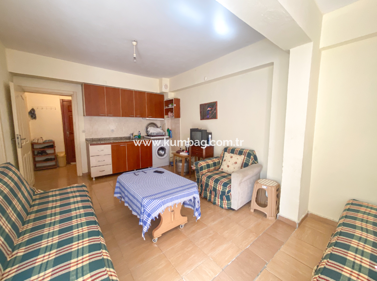 Spacious 2 1 Furnished Apartment For Sale With Garden In Central Location In Kumbag