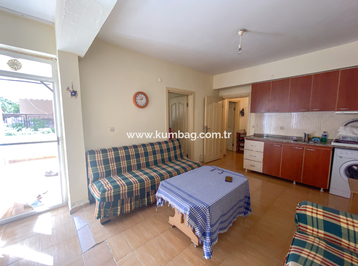Spacious 2 1 Furnished Apartment For Sale With Garden In Central Location In Kumbag
