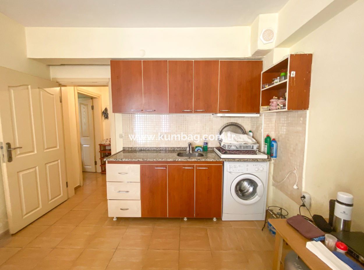 Spacious 2 1 Furnished Apartment For Sale With Garden In Central Location In Kumbag