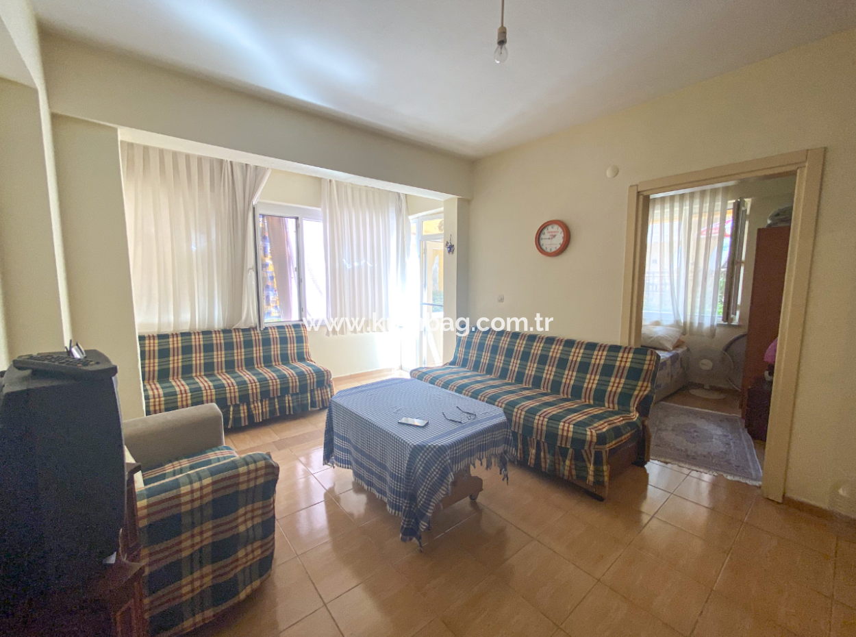 Spacious 2 1 Furnished Apartment For Sale With Garden In Central Location In Kumbag