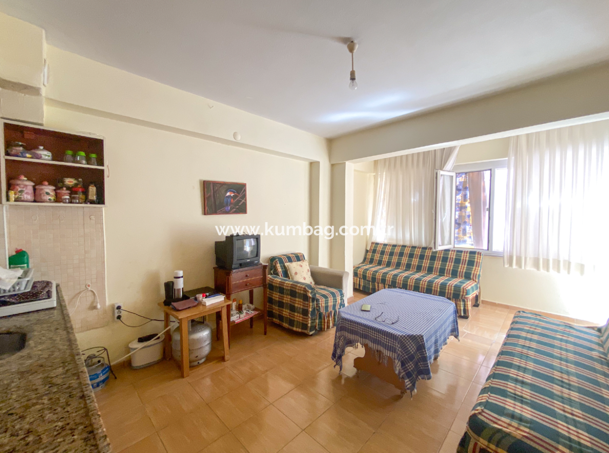 Spacious 2 1 Furnished Apartment For Sale With Garden In Central Location In Kumbag