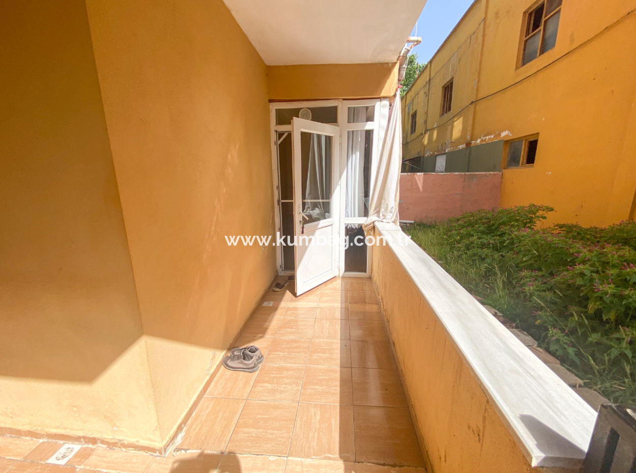 Spacious 2 1 Furnished Apartment For Sale With Garden In Central Location In Kumbag