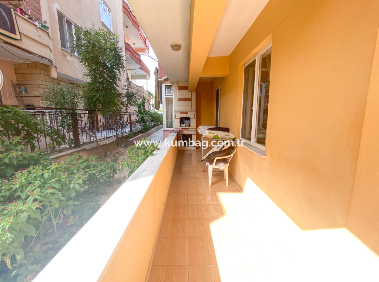 Spacious 2 1 Furnished Apartment For Sale With Garden In Central Location In Kumbag