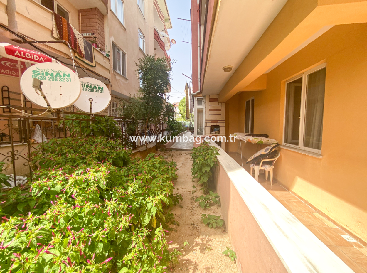 Spacious 2 1 Furnished Apartment For Sale With Garden In Central Location In Kumbag