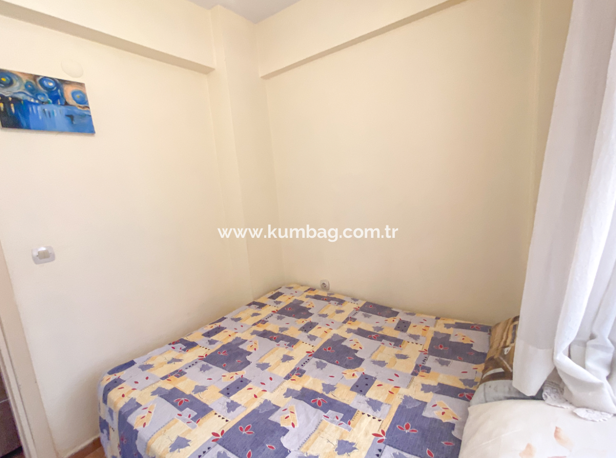 Spacious 2 1 Furnished Apartment For Sale With Garden In Central Location In Kumbag