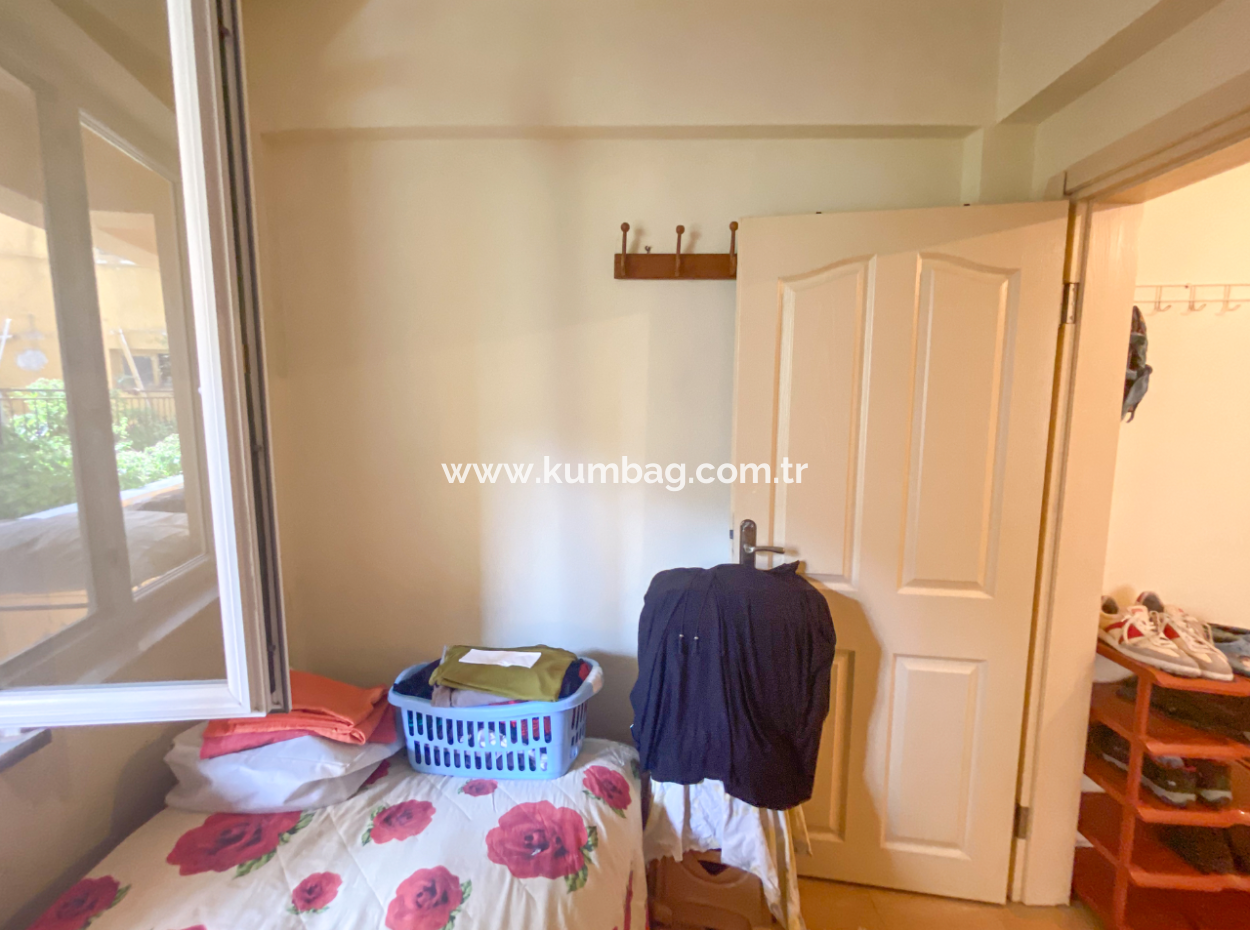 Spacious 2 1 Furnished Apartment For Sale With Garden In Central Location In Kumbag