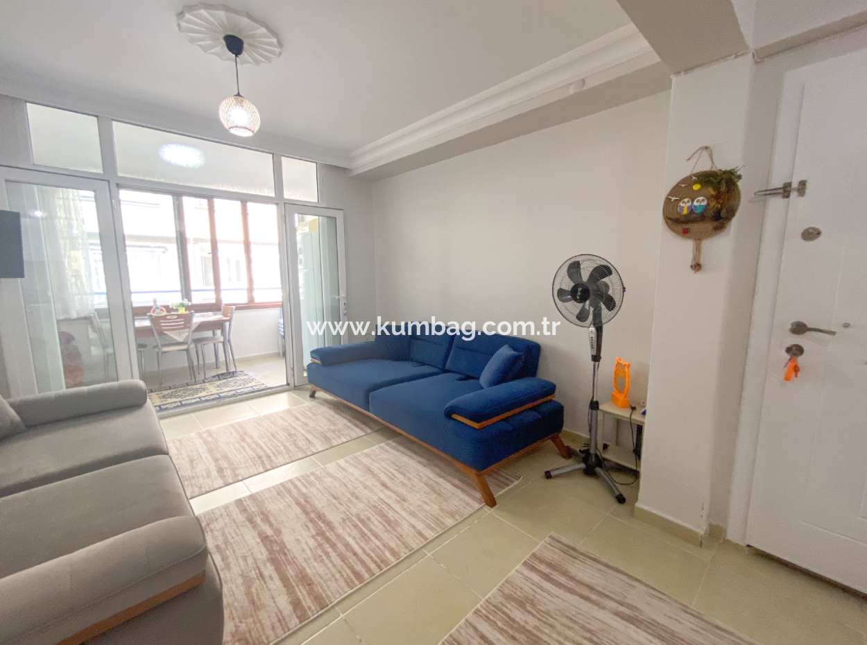 2 1 Apartment For Sale With Garden In Central Location In Kumbagh