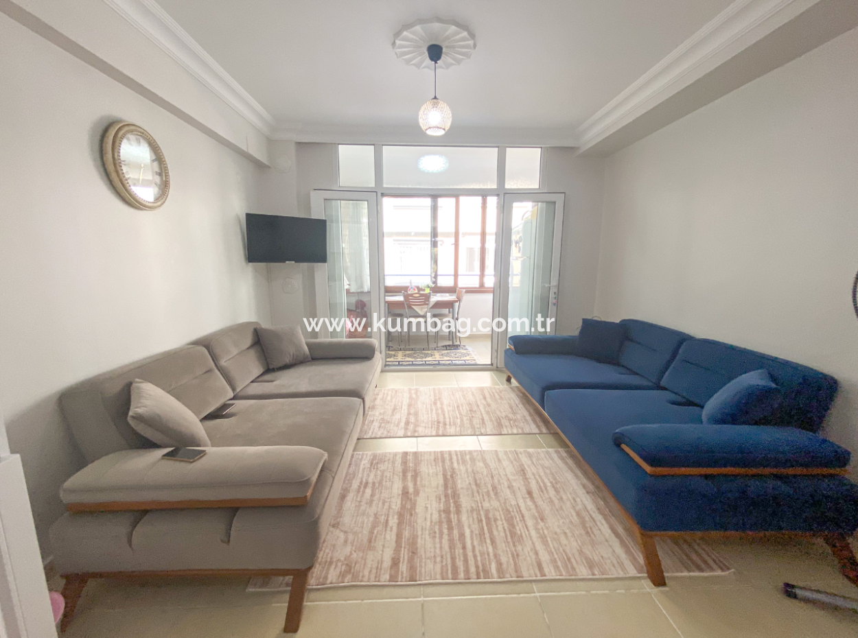 2 1 Apartment For Sale With Garden In Central Location In Kumbagh