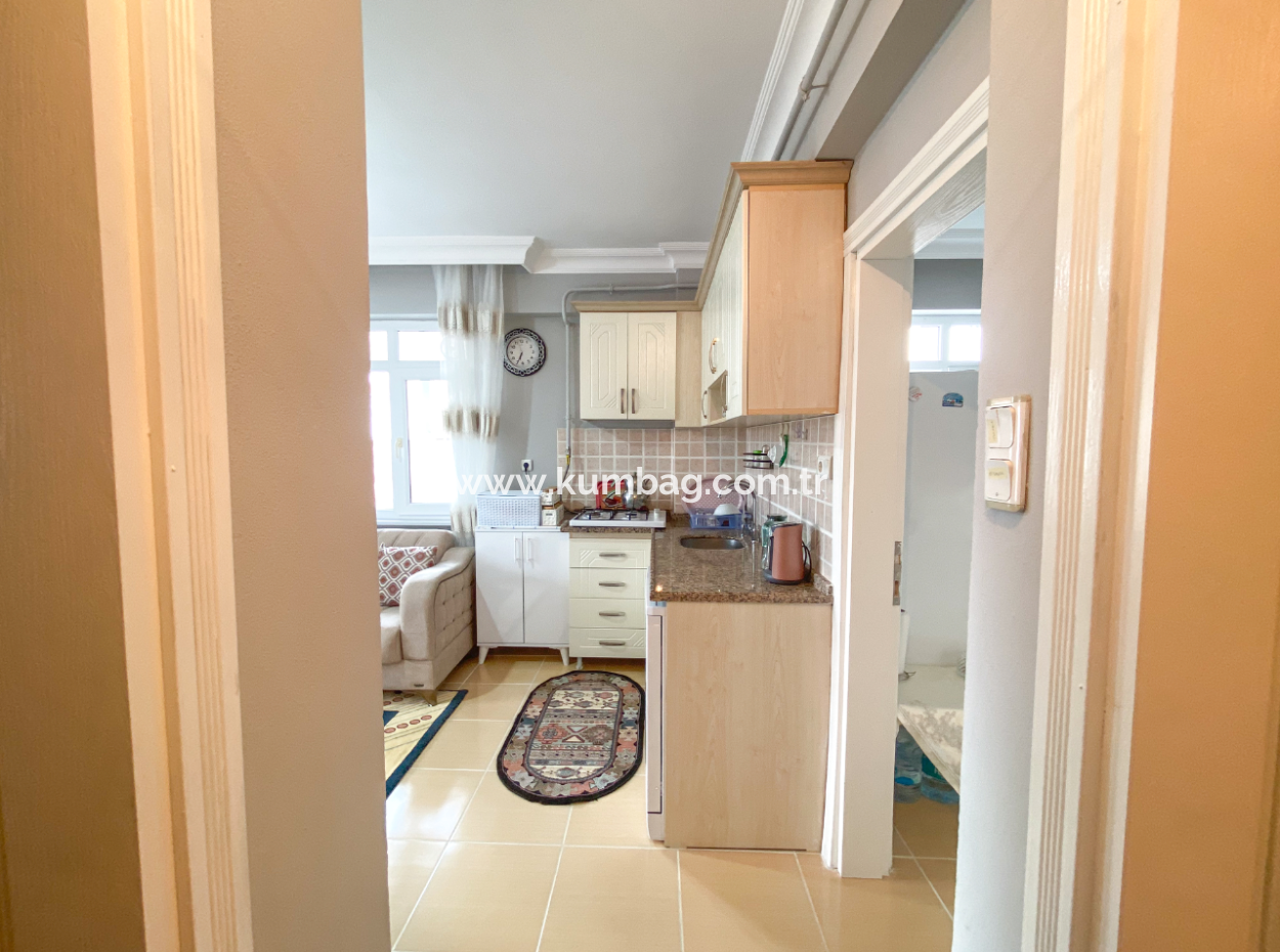 2 1 Furnished Apartment For Sale With Large Balcony In Central Location Of Kumbag