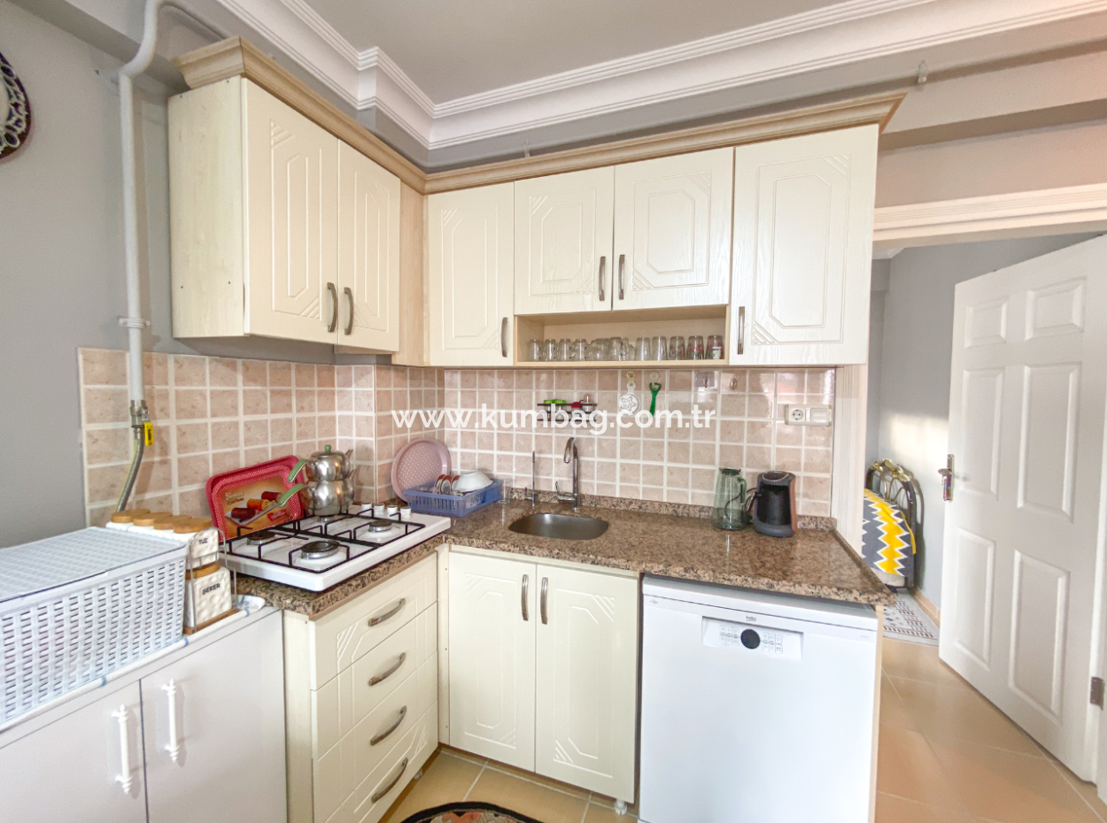 2 1 Furnished Apartment For Sale With Large Balcony In Central Location Of Kumbag