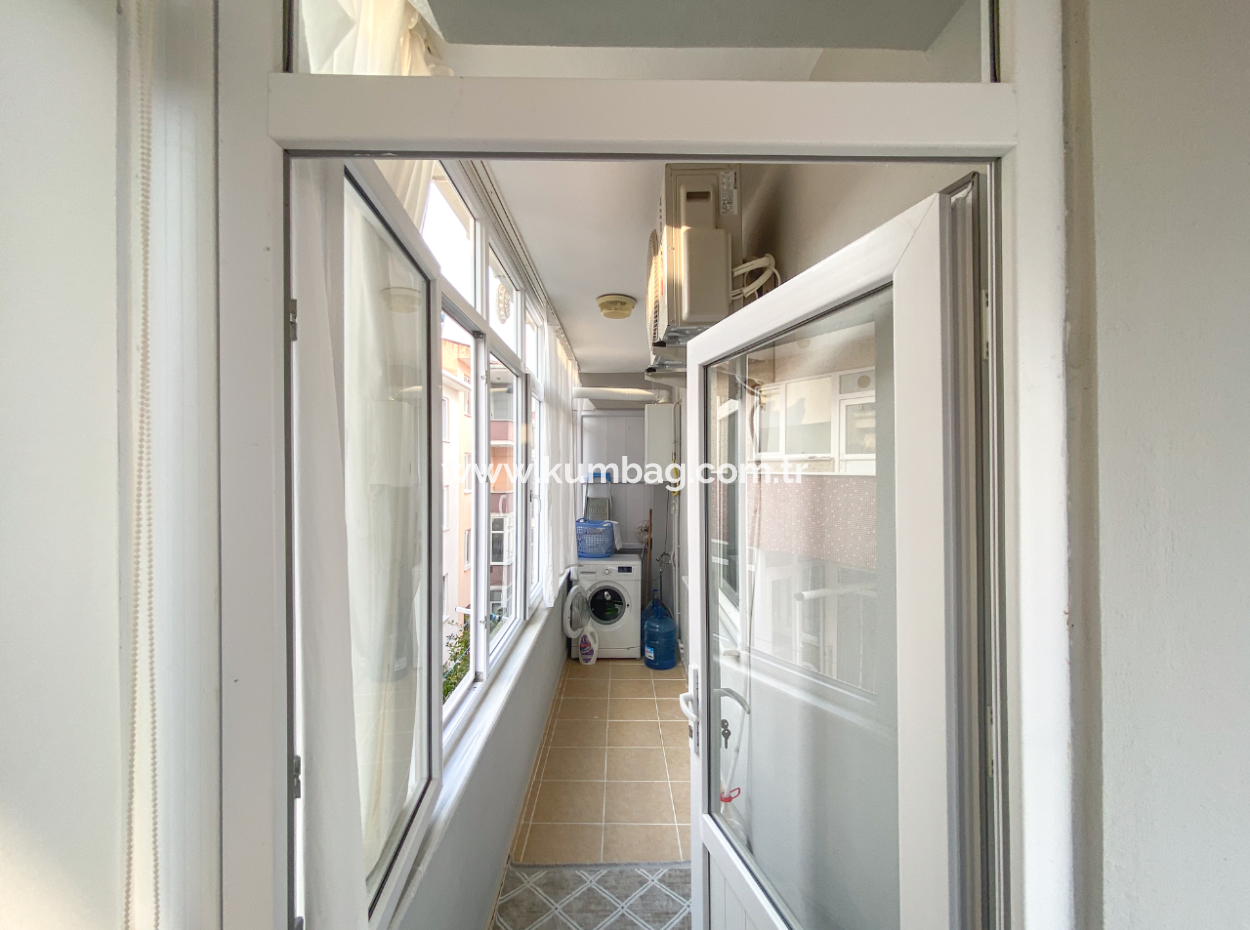 2 1 Furnished Apartment For Sale With Large Balcony In Central Location Of Kumbag