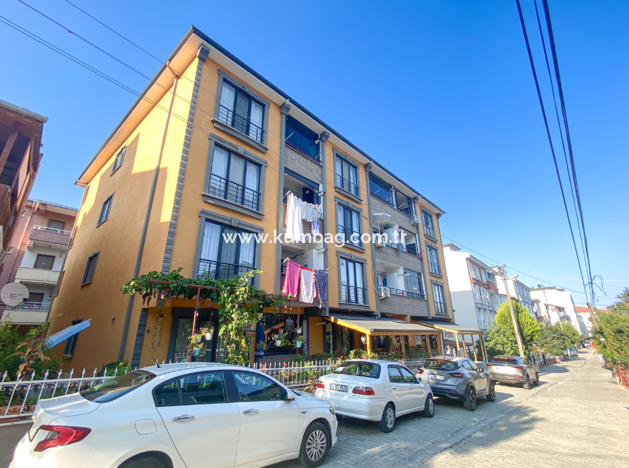Spacious 2 1 Apartment For Sale In A New Building Close To Kumbağ Market Street