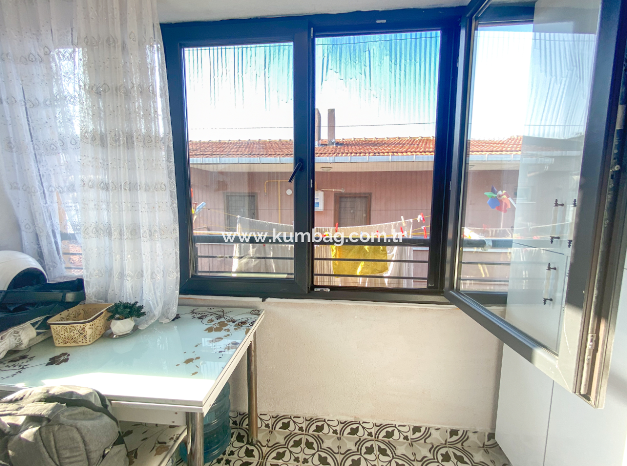 Spacious 2 1 Apartment For Sale In A New Building Close To Kumbağ Market Street