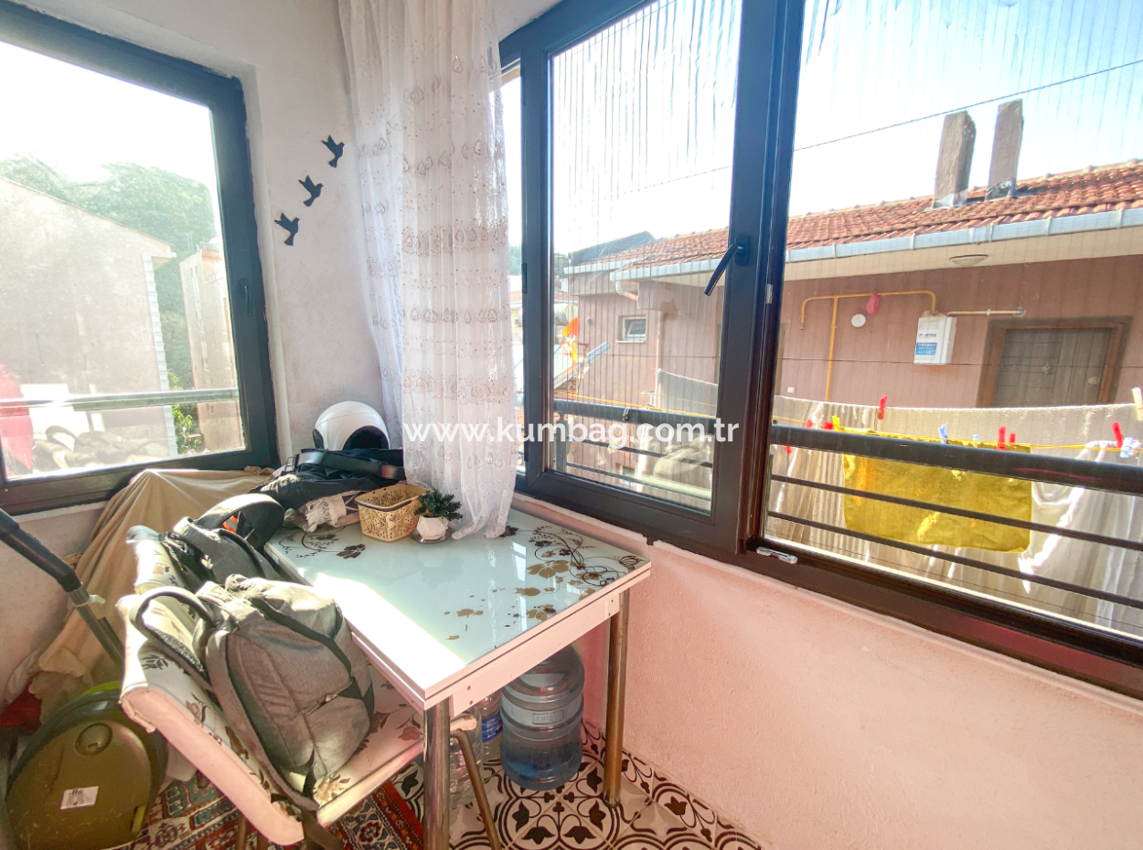 Spacious 2 1 Apartment For Sale In A New Building Close To Kumbağ Market Street