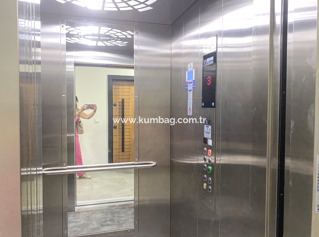 Spacious 2 1 Apartment For Sale In A New Building Close To Kumbağ Market Street