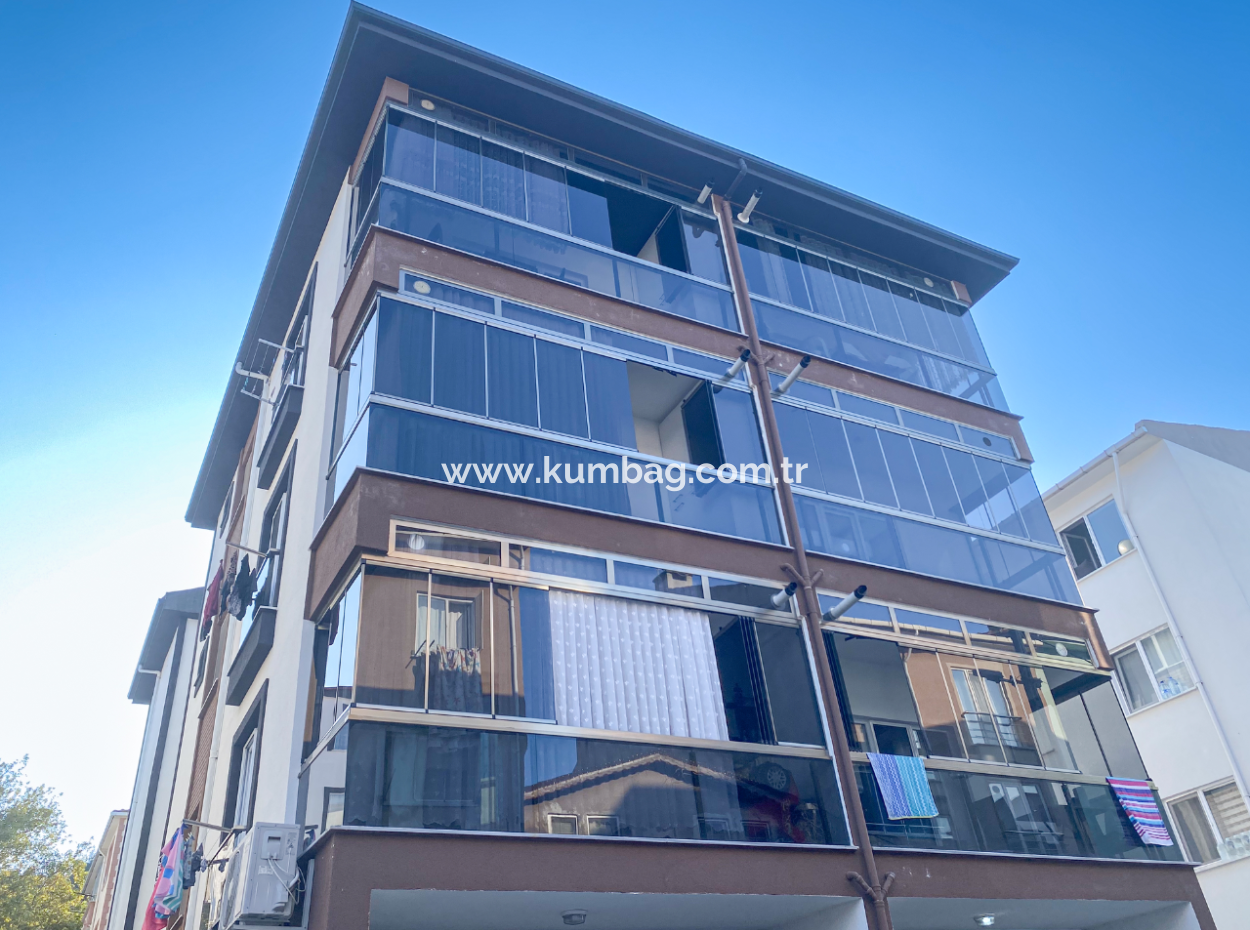 1 1 Apartment For Sale With Furnished Garden In New Building Close To Kumbağ Pazar Street