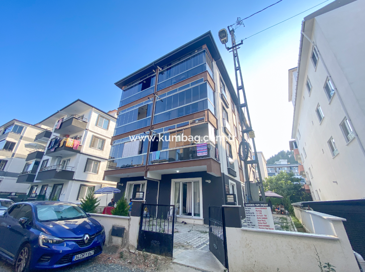 1 1 Apartment For Sale With Furnished Garden In New Building Close To Kumbağ Pazar Street