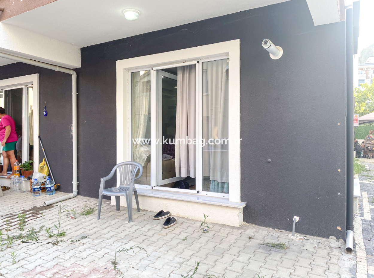 1 1 Apartment For Sale With Furnished Garden In New Building Close To Kumbağ Pazar Street