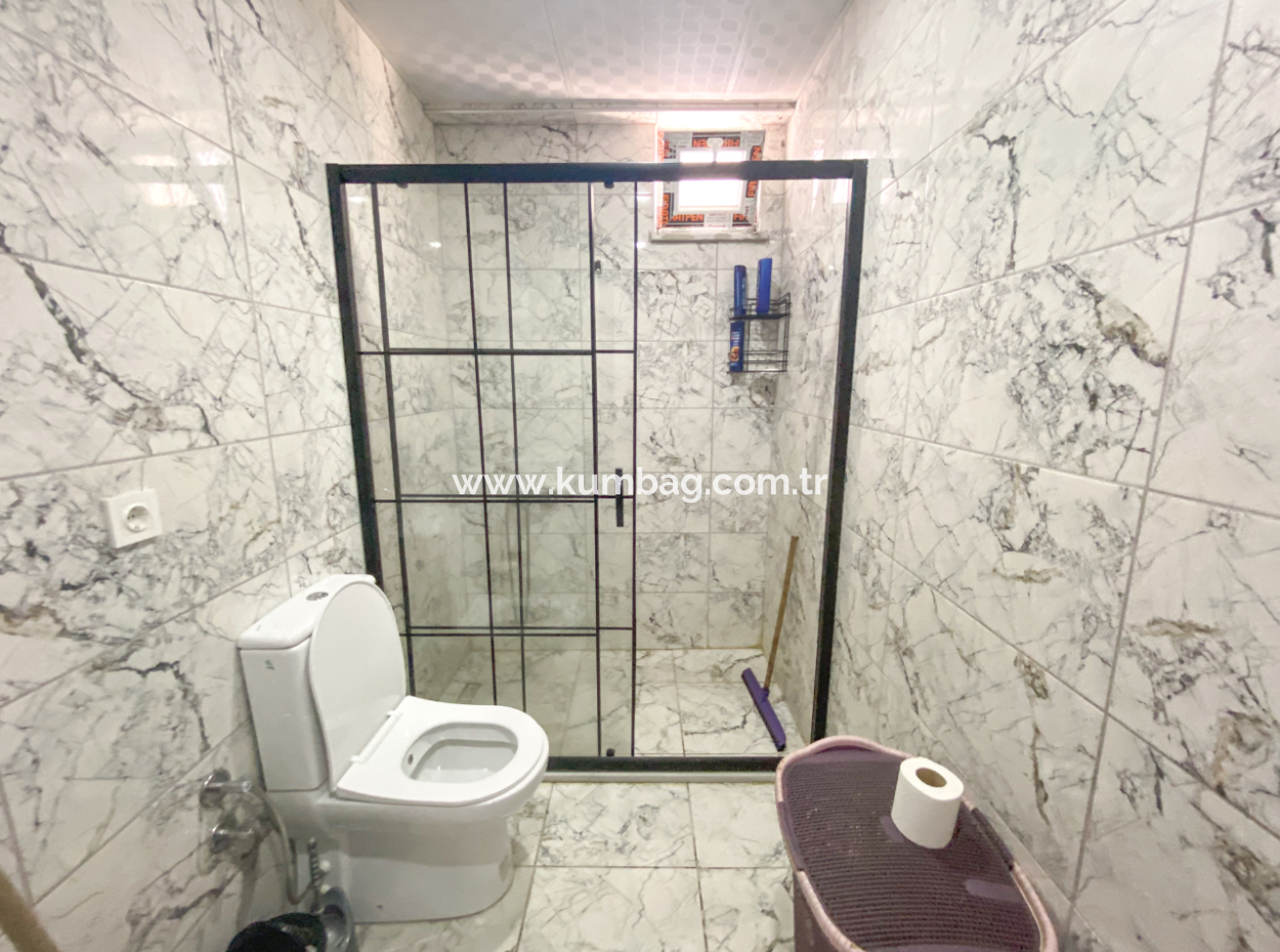 1 1 Apartment For Sale With Furnished Garden In New Building Close To Kumbağ Pazar Street