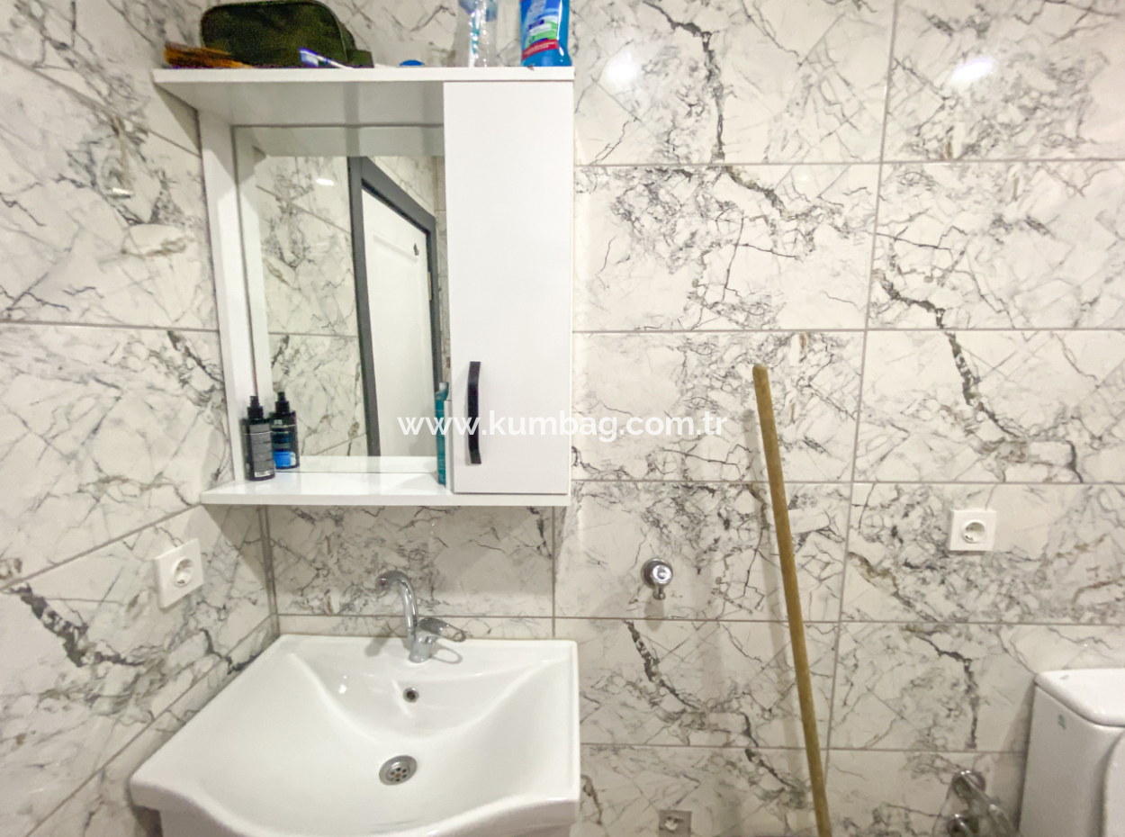 1 1 Apartment For Sale With Furnished Garden In New Building Close To Kumbağ Pazar Street