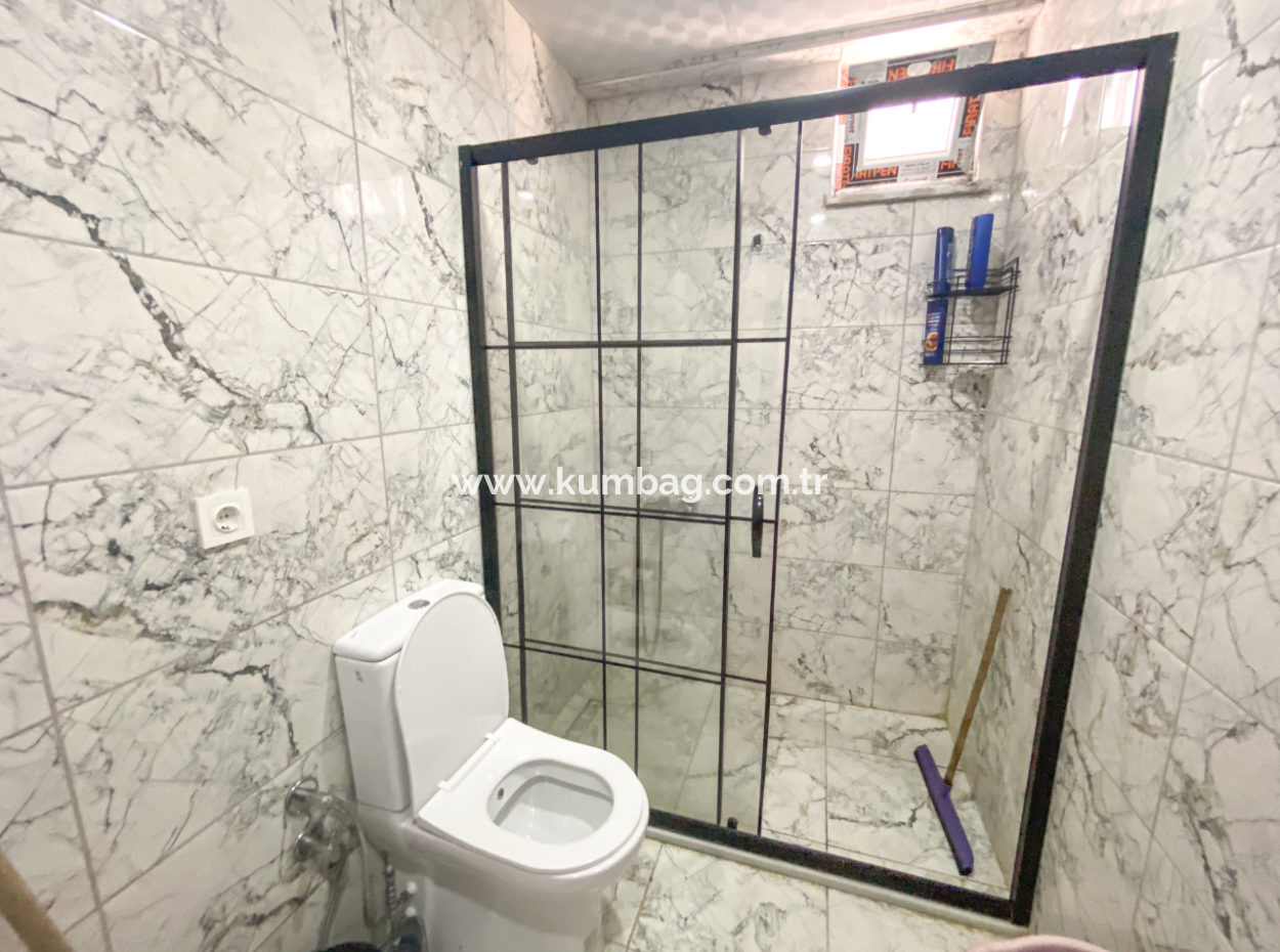 1 1 Apartment For Sale With Furnished Garden In New Building Close To Kumbağ Pazar Street