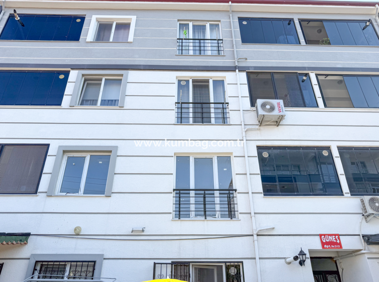 2 1 Apartment For Rent With Large Furnishings Close To Kumbağ Pazar Street